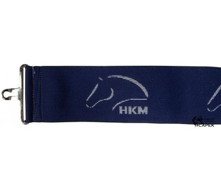 Elastický kurt na deku HKM -LOGO-