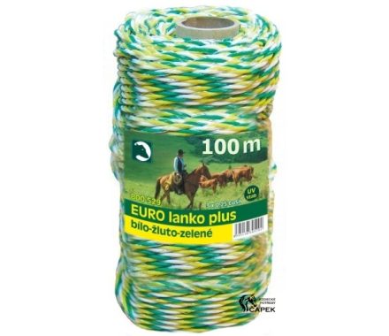 Lanko pro elektrické ohradníky -EURO PLUS- 400m