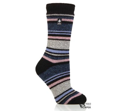 Foto - Zimní ponožky HeatHolders -STRIPE-