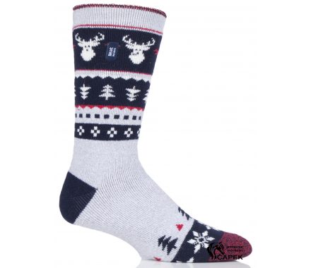 Zimní ponožky HeatHolders -LITE: CHRISTMAS II-