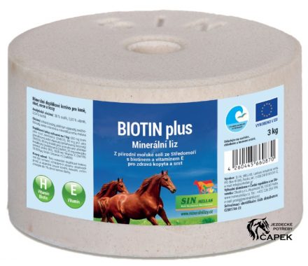 Minerální liz Sin Hellas -BIOTIN PLUS-