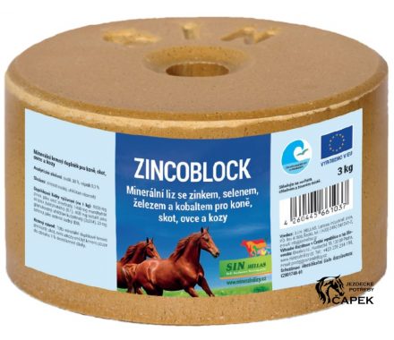 Minerální liz Sin Hellas -ZINCOBLOCK-