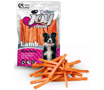 Pamlsky Calibra -JOY CLASSIC: LAMB STRIPS-