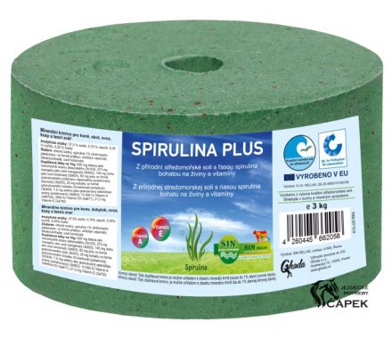 Minerální liz Sin Hellas -SPIRULINA PLUS-