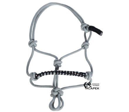 Provazová ohlávka HKM -HOBBY HORSING- (HRAČKA)