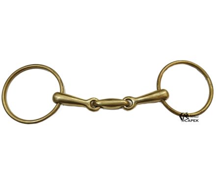 Stihlo 2x lomené -MOSAZ-