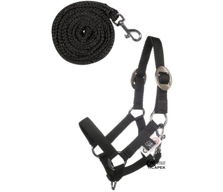 Foto - Ohlávka+vodítko HKM -HOBBY HORSING: BASIC- (HRAČKA)