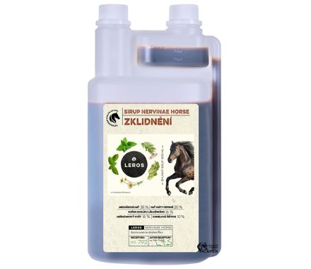 Bylinný sirup Leros -NERVINAE HORSE-