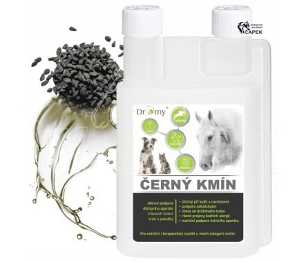 Dromy -OLEJ Z ČERNÉHO KMÍNU-