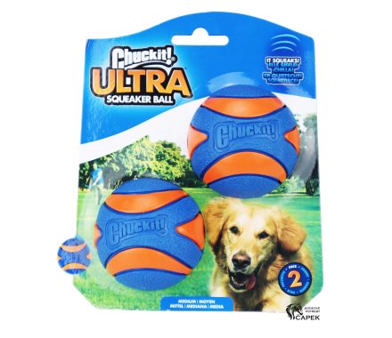 Psí hračka Chuckit -ULTRA SQUEAKER BALL- M