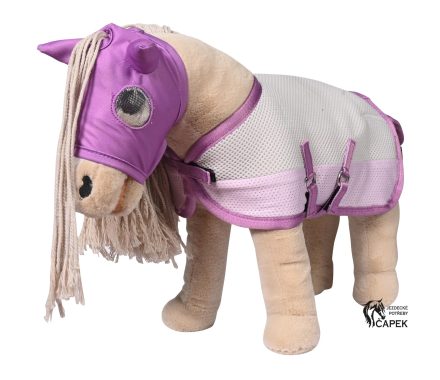 Foto - Maska+síťová deka HKM -CUDDLE HORSE- (HRAČKA)