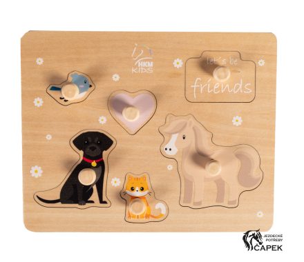 Desková hra -ZÁSUVNÉ PUZZLE-