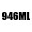 946ml