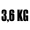 3,6kg